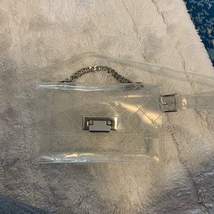 Transparent fanny pack